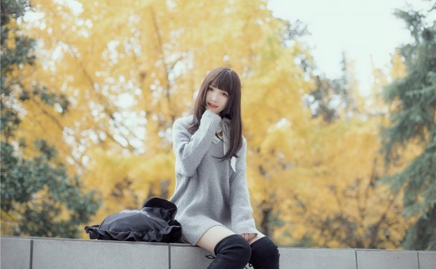 古川kagura-银杏树下[21P]