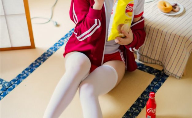 小仓千代w-红色体操服[48P-672M]