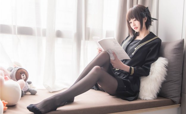 你的负卿-窗台制服[19P-121M]