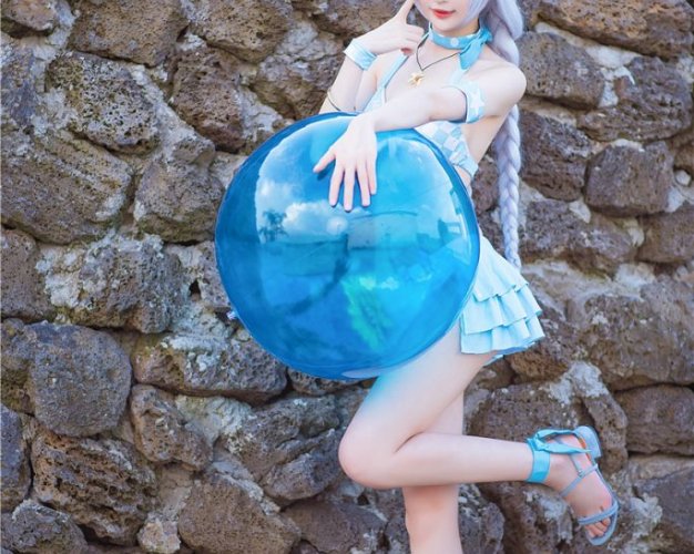 南宫-琪亚娜泳装[21P-217M]