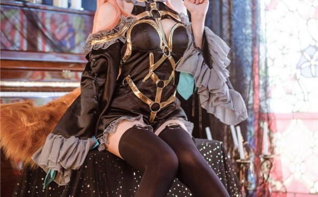 大大卷卷小卷 – NO.18 玉藻前 漆黑の魔术服 [12P-91MB]