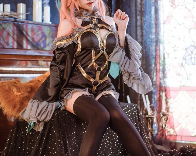 大大卷卷小卷 – NO.18 玉藻前 漆黑の魔术服 [12P-91MB]