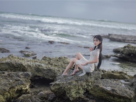 南桃Momoko-白旗袍[11P]