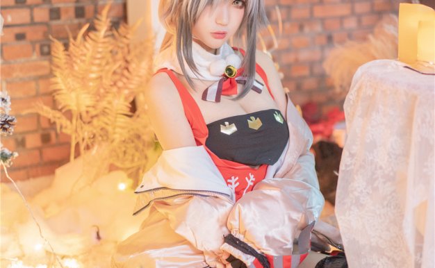 [周叽是可爱兔兔] NO.033 圣诞黑丝兽耳 [18P-297MB][免费下载]