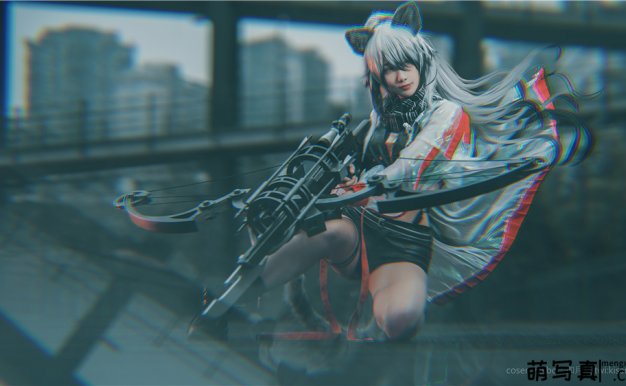 如月灰-明日方舟 黑[9P][免费下载]