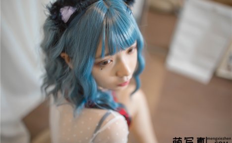 疯猫ss-蓝发[26P-122M]