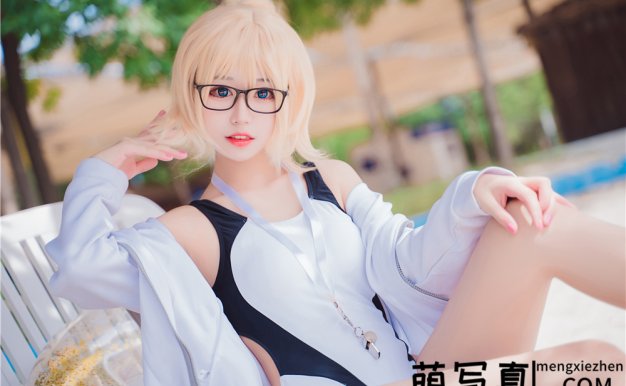 猫君君_MaoJun-贞德竞技泳装[46P-596M]