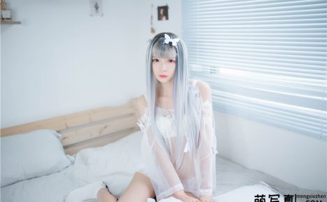 疯猫ss-透明白纱[33P-125M]