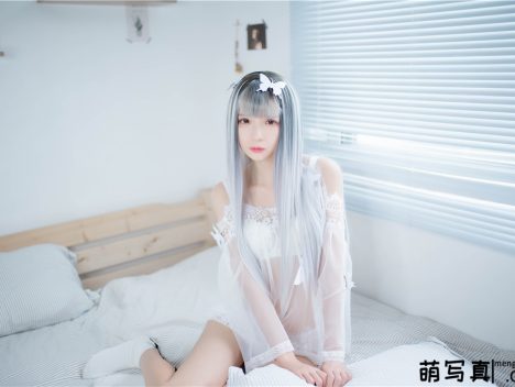 疯猫ss-透明白纱[33P-125M]