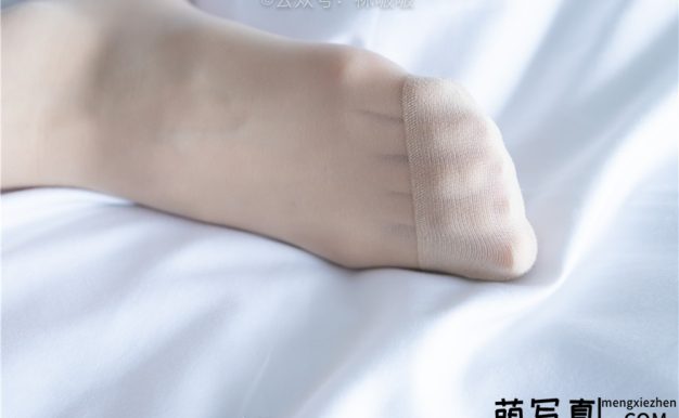 [BoBoSocks袜啵啵] No.015 稚予-阿迪板鞋、白色短棉袜、肉丝[148P1V-3.21G]